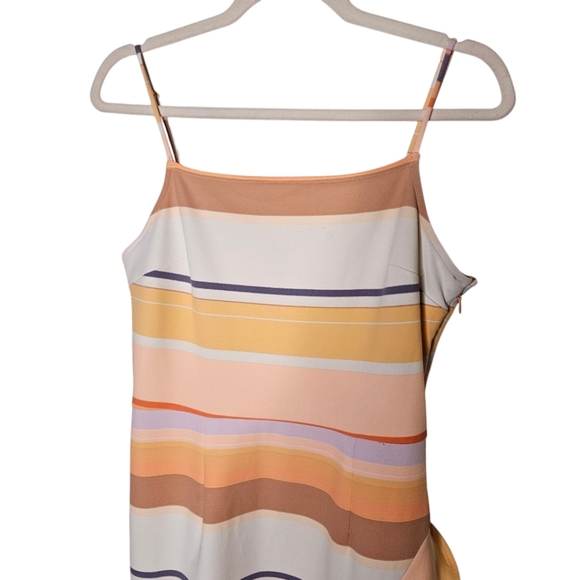 Bar III Samba Striped Ruffle Dress - Picture 6 of 8